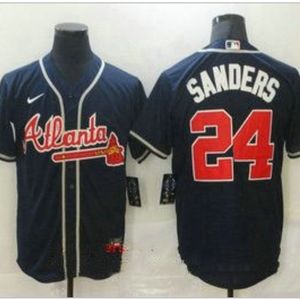 Blue Deion Sanders baseball jersey